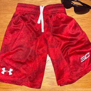Boys Under Armour athletic shorts